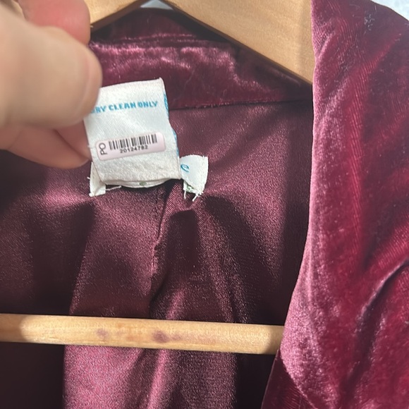 Sundance Velvet Purple Single Breated Double Button Blazer size 10 - Picture 8 of 11